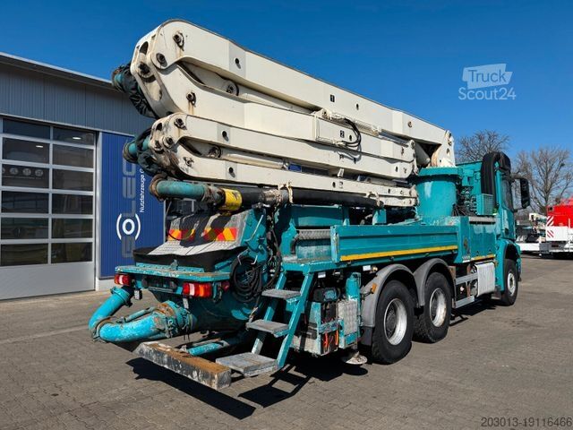 Автобетононасос MERCEDES-BENZ AROCS 2844 6x4 Euro 6 Betonpumpe SERMAC 5Z33