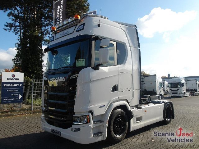 Стандартний тягач Scania S 500 NA - HIGHLINE - 2xTANKs - ACC