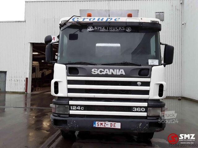 Avfallsbil Scania 124 360 6x4 manual pump