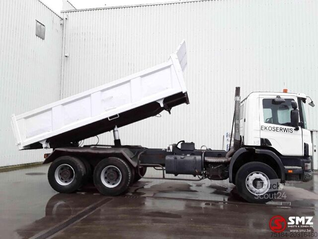 Avfallsbil Scania 124 360 6x4 manual pump