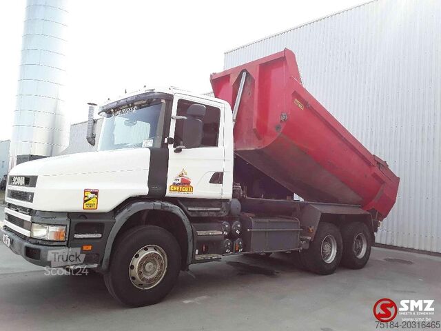 Avfallsbil Scania 114 380 6x4 torpedo