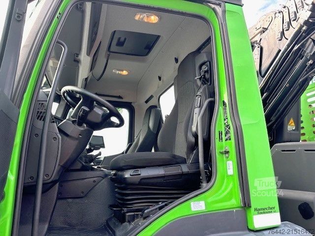 Grue montée sur camion MERCEDES-BENZ AROCS 3240L-8X4-TRIDEM-HIAB X-192E5 KRAN/FUNK/E6