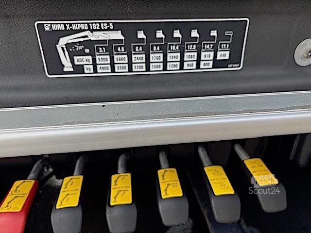 Grue montée sur camion MERCEDES-BENZ AROCS 3240L-8X4-TRIDEM-HIAB X-192E5 KRAN/FUNK/E6