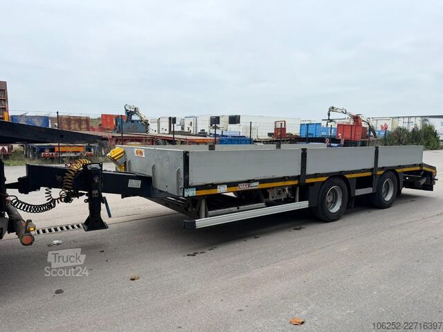 Низький навантажувач FAYMONVILLE MAX Trailer 2-AXES LOWLOADER 21T - ALU RAMPS - ...