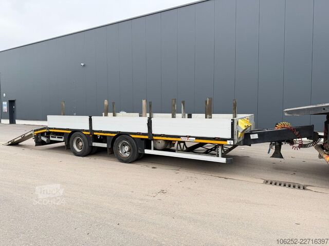 Низький навантажувач FAYMONVILLE MAX Trailer 2-AXES LOWLOADER 21T - ALU RAMPS - ...