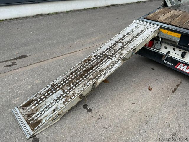 Низький навантажувач FAYMONVILLE MAX Trailer 2-AXES LOWLOADER 21T - ALU RAMPS - ...