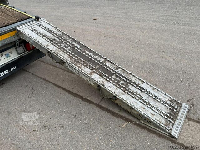 Низький навантажувач FAYMONVILLE MAX Trailer 2-AXES LOWLOADER 21T - ALU RAMPS - ...