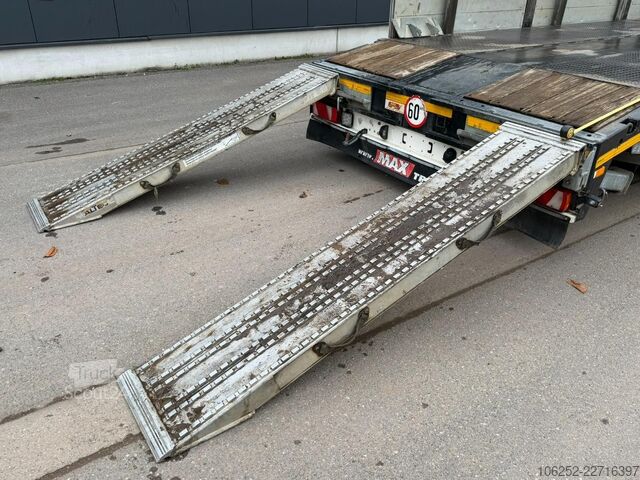 Низький навантажувач FAYMONVILLE MAX Trailer 2-AXES LOWLOADER 21T - ALU RAMPS - ...