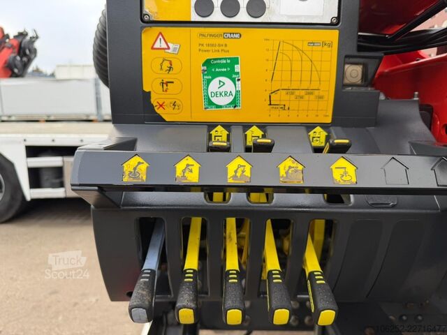 Open laadbak Volvo FM 420 6x4 BAUSTOFF + KRAN PALFINGER PK18502 SH...
