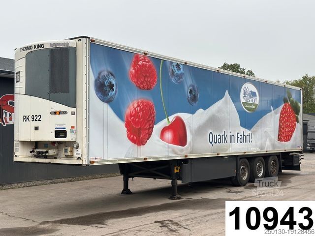 Kühlauflieger SCHMITZ CARGOBULL SKO 24 Thermo-King, Blumenbreite, Doppelstock