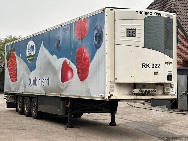 Kühlauflieger SCHMITZ CARGOBULL SKO 24 Thermo-King, Blumenbreite, Doppelstock