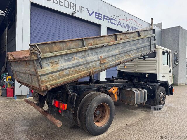 3-sānu pašizgāzējs MAN 19.272 **6CYL-FULL STEEL-GERMAN TRUCK**