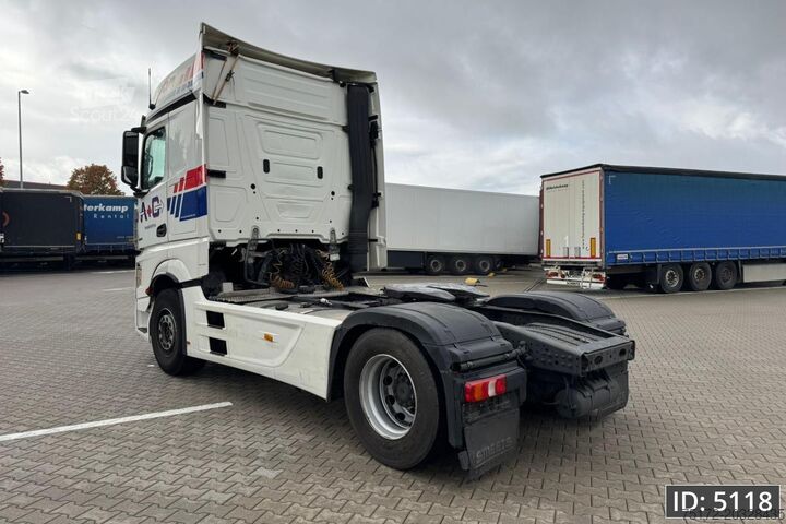 Standartinis-SZM Mercedes-Benz Actros 1845 GigaSpace, Euro 6, / Fridge / 2 Tan...