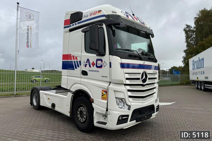 Standartinis-SZM Mercedes-Benz Actros 1845 GigaSpace, Euro 6, / Fridge / 2 Tan...