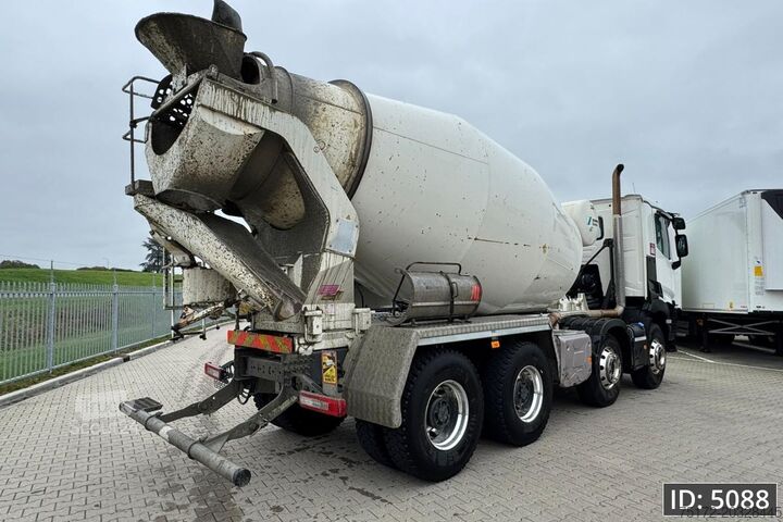 Blender Renault C480 Day Cab, Euro 6, 8x4 / Full steel / 9m3 / ...