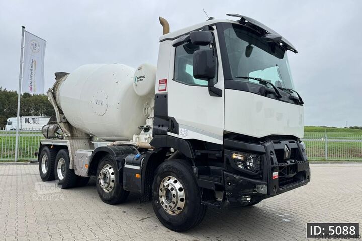 Blender Renault C480 Day Cab, Euro 6, 8x4 / Full steel / 9m3 / ...