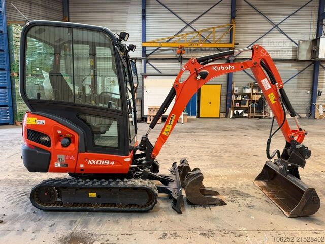 μίνι εκσκαφέας Kubota KX019-4 *277h ORIGINAL* - TILT-BUCKET + 2 EXTRA...