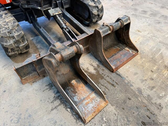μίνι εκσκαφέας Kubota KX019-4 *277h ORIGINAL* - TILT-BUCKET + 2 EXTRA...