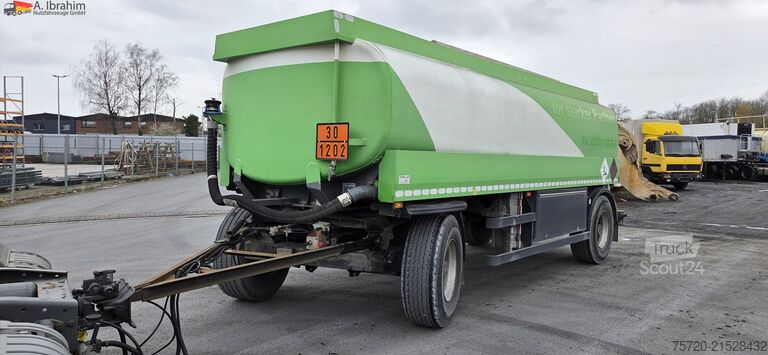 Tanker trailer Esterer TA 18.186 19000 L Tankprüfung 01 2027 Benzin Heizoel