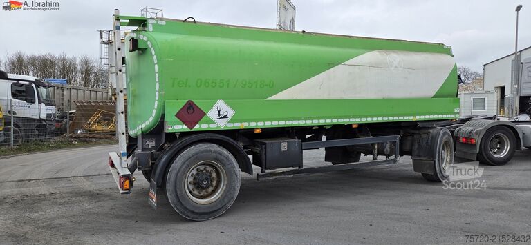 Tanker trailer Esterer TA 18.186 19000 L Tankprüfung 01 2027 Benzin Heizoel