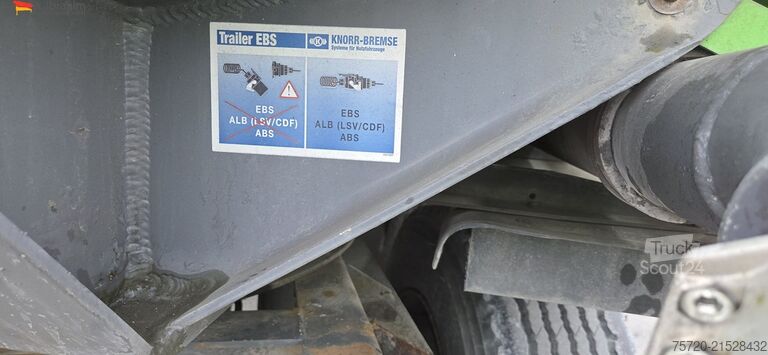 Tanker trailer Esterer TA 18.186 19000 L Tankprüfung 01 2027 Benzin Heizoel