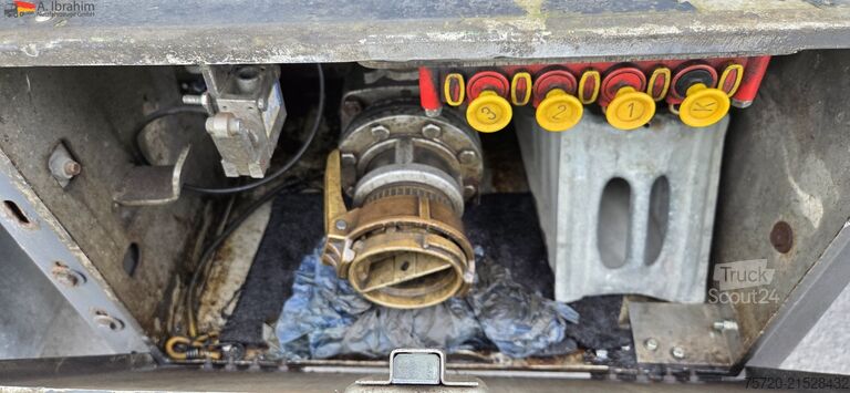 Tanker trailer Esterer TA 18.186 19000 L Tankprüfung 01 2027 Benzin Heizoel