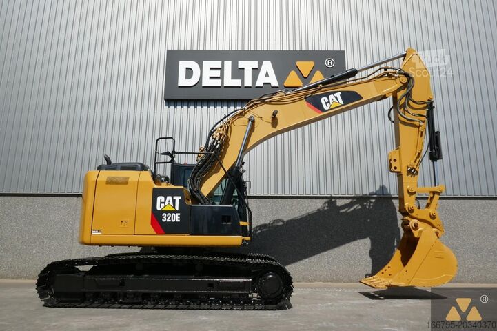 Kāpurķēžu ekskavators Caterpillar 320ELRR