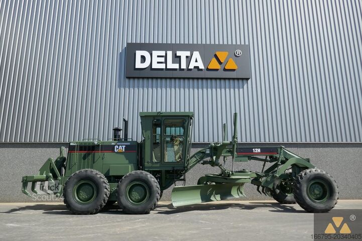 Grader Caterpillar 12H Ex-military