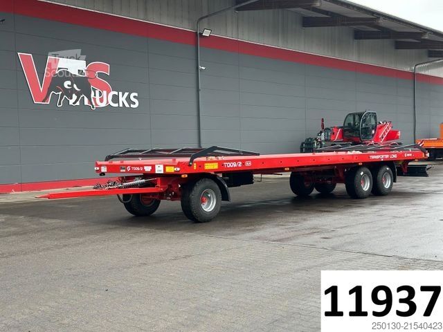 Rimorchio con piattaforma di lavoro  Metal-Fach T009/2 Ballenw. ausziehbar *NEU*