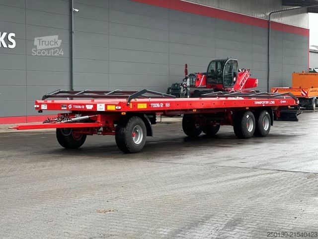 Rimorchio con piattaforma di lavoro  Metal-Fach T009/2 Ballenw. ausziehbar *NEU*