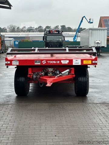 Rimorchio con piattaforma di lavoro  Metal-Fach T009/2 Ballenw. ausziehbar *NEU*