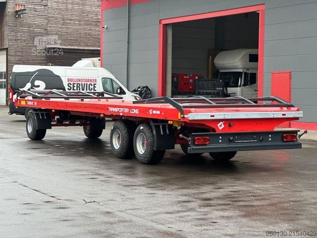 Rimorchio con piattaforma di lavoro  Metal-Fach T009/2 Ballenw. ausziehbar *NEU*