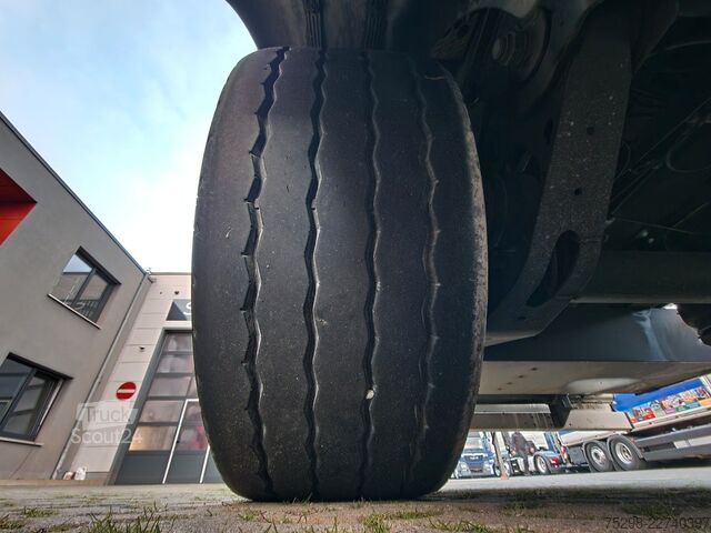 Remorcă deschisă cu prelată KRONE AD / EDSCHA | Aluklappen
