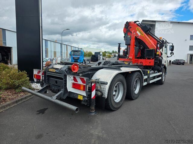 Sistema de braço de gancho DAF CF 75.310 6x2 Palfinger PK 34002 SH +Jib +Funk