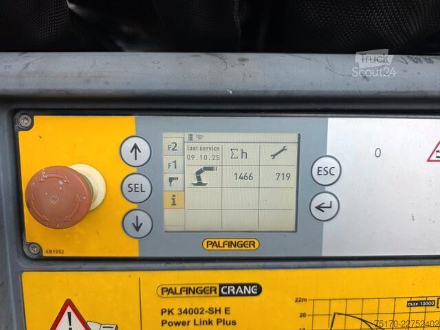  MAN TGS 35.500 8x4-4 BL Palfinger PK34002+T20-31-SH