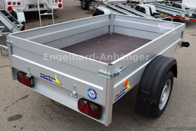 Automašīnas piekabe AGADOS Handy 7 - 750 kg ca.205 x 125 x 35 cm NEU