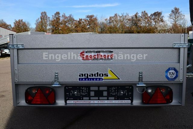 Automašīnas piekabe AGADOS Handy 7 - 750 kg ca.205 x 125 x 35 cm NEU