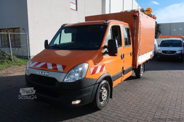 Tentinė furgonė IVECO Daily Pritsche Plane 35S13 2. Hand/ SHZ / FN:246
