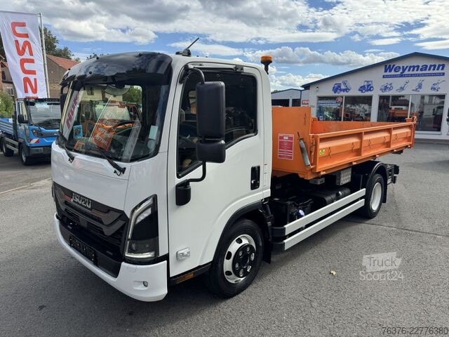 Billenőplatós furgon ISUZU M30 H 5.2 l 190 PS Abrollkipper + Funkfernb