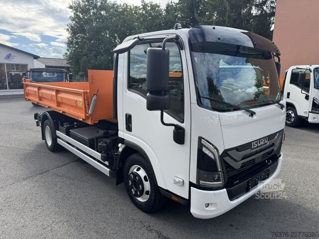 Billenőplatós furgon ISUZU M30 H 5.2 l 190 PS Abrollkipper + Funkfernb