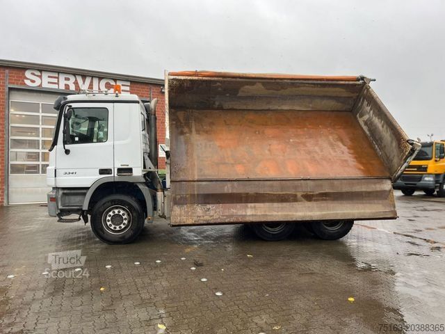 Basculantă MERCEDES-BENZ Actros 3341 6x4 3-Achs Kipper Meiller Bordmatik