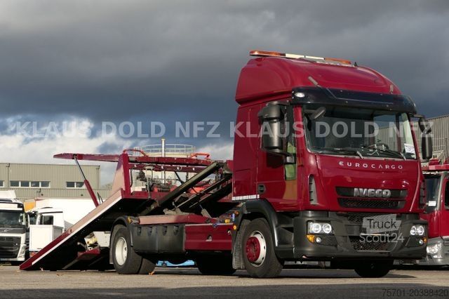 Autodraagtruck IVECO 140E28 Eurocargo Autotransporter Vollluft Euro 6