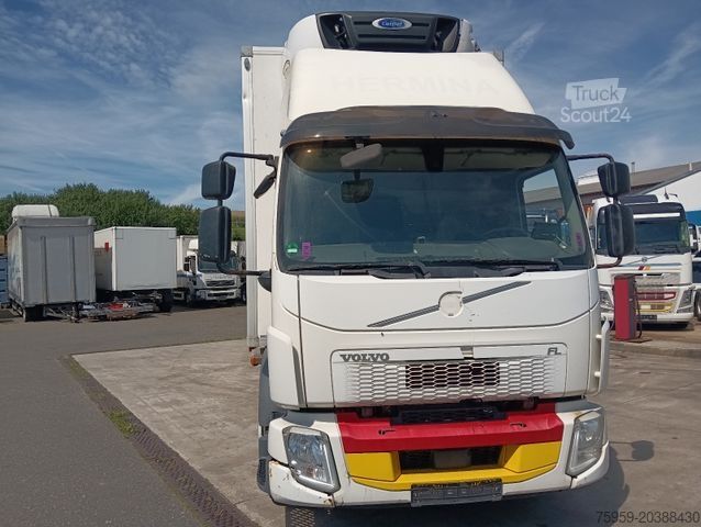 Рефрижераторний вантажівка VOLVO FL250 4x2R 14t CarrierSupra650 7,3m LBW1.5tKlima
