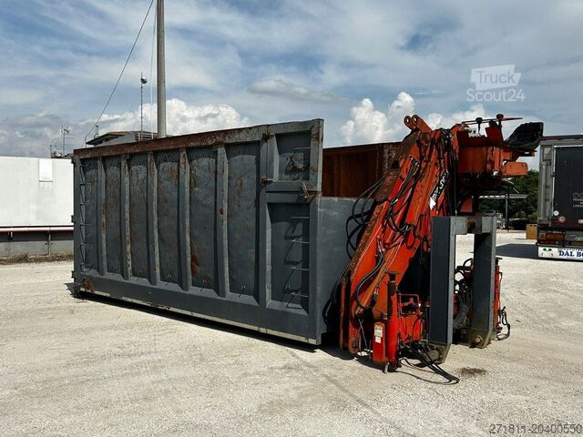 Контейнер с кука CONTAINER SCARRABILE USATO A CIELO APERTO CON GRU