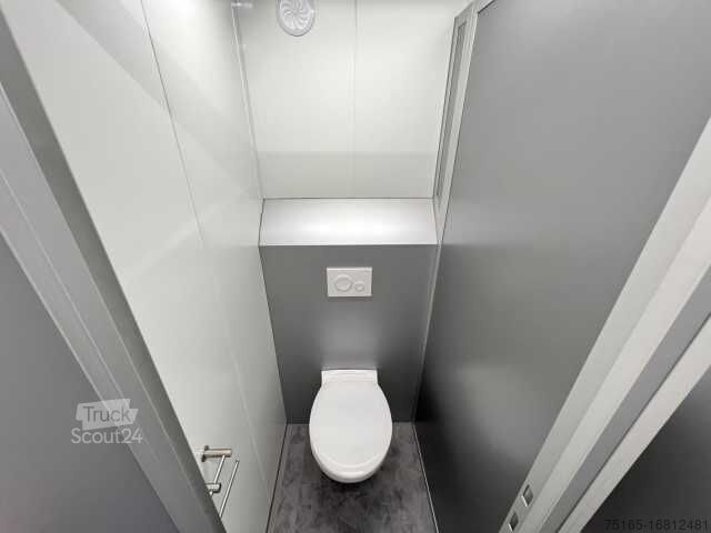 Trailer Rosemeier VE 2 Damen, 1 Herren, 2 Urinale Toilettenanhänger