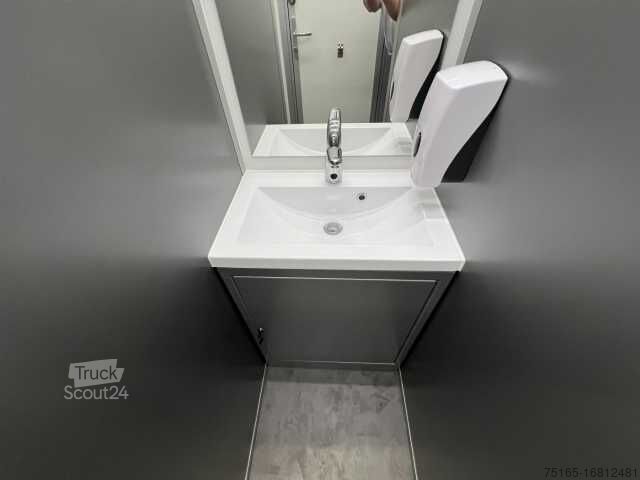 Trailer Rosemeier VE 2 Damen, 1 Herren, 2 Urinale Toilettenanhänger