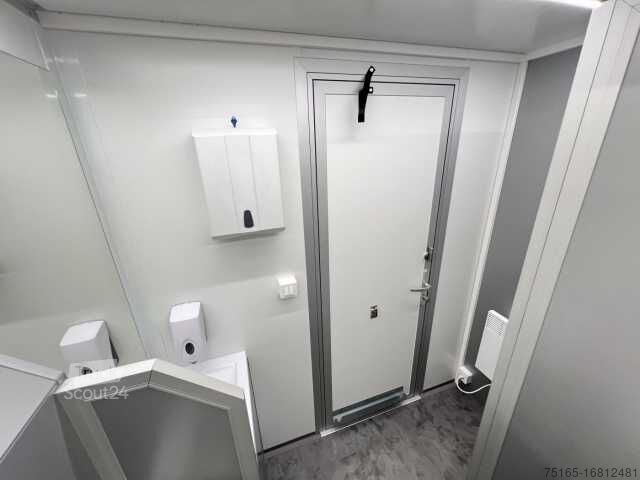 Trailer Rosemeier VE 2 Damen, 1 Herren, 2 Urinale Toilettenanhänger