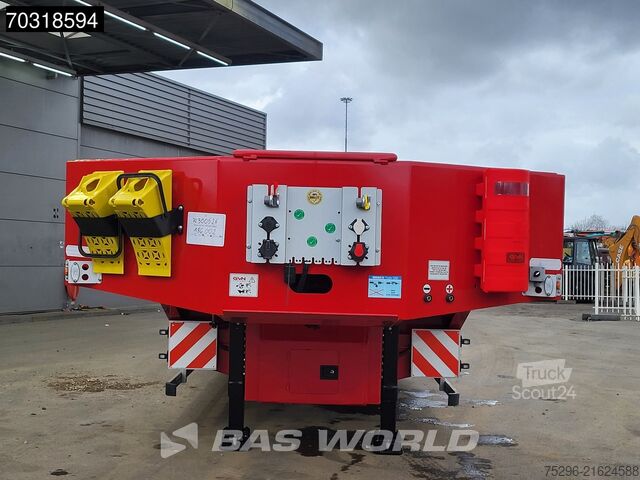 Chargeur bas GVN Lowbed 3 axles NEW! Lift + Steering Axle Hydrau...