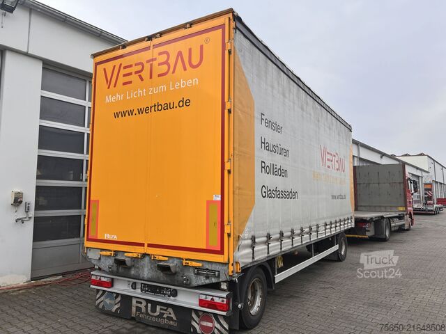 Open aanhangwagen met zeil RUFA DHC 18-22  2 Achs Jumbo- Planenanhänger