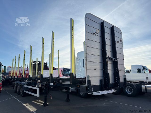 Holztransport Auflieger PAVIC HTS 24 Kurzholz Schemel Auflieger